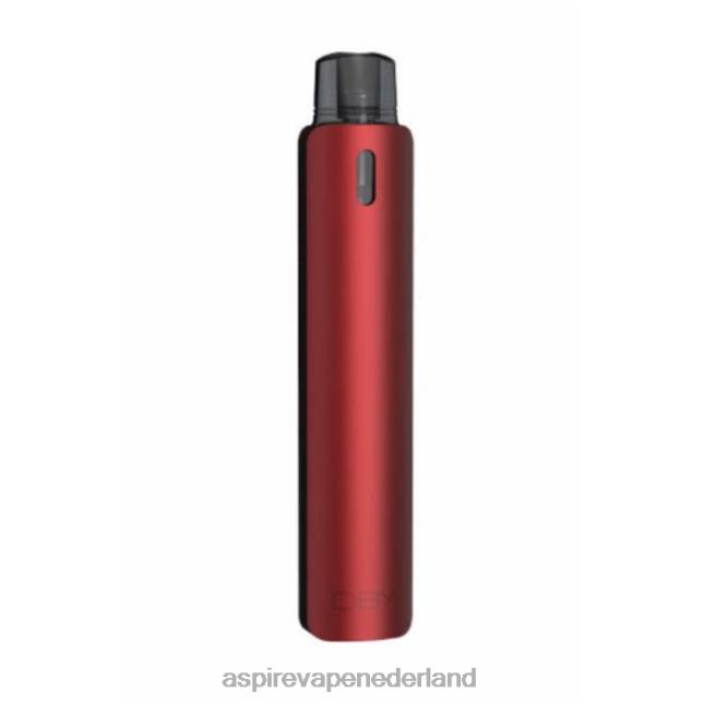 Aspire vape pen - Aspire Oby uitrusting H0BP125 granaat rood