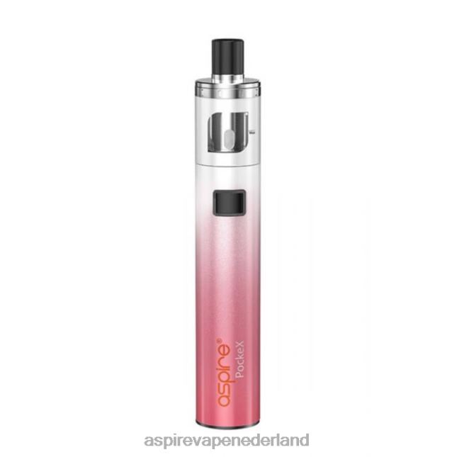 Aspire vape Amsterdam - Aspire Pockex jubileumeditie kit H0BP116 roze verloop