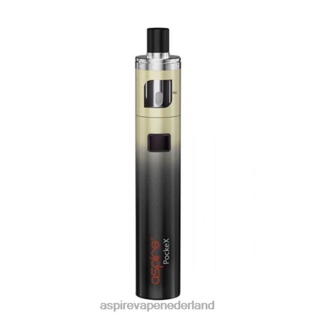 Aspire vape sale - Aspire Pockex jubileumeditie kit H0BP119 goud verloop